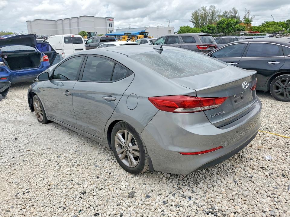 2018 Hyundai Elantra VIN KMHD84LF8JU594943 COPART salvage auction — FRONT END, Fl - Cert Of Title Slvg Rebuildable, sold $1,550 on 2026-07-24 (photo 2)