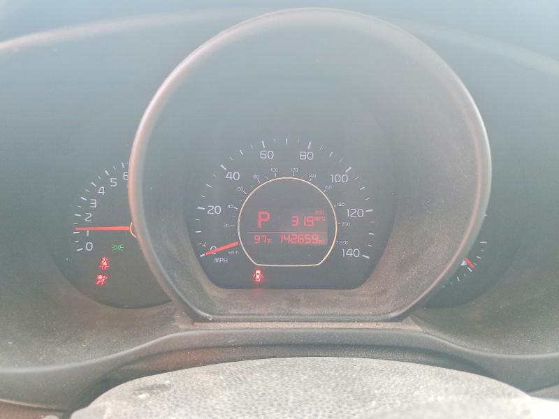2014 Kia Soul VIN KNDJN2A20E7010673 COPART salvage auction — FRONT END, Tx - Salvage Vehicle Title, sold $500 on 2026-07-22 (photo 9)