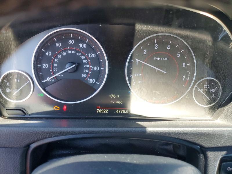 2018 BMW 4 series VIN WBA4J5C59JBF06337 COPART salvage auction — FRONT END, CA - SALVAGE CERTIFICATE, sold $11,400 on 2026-08-17 (photo 9)