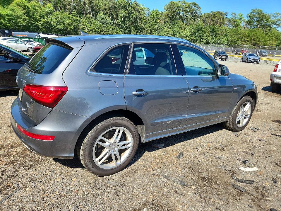 2014 Audi Q5 VIN WA1DGAFPXEA110170 COPART salvage auction — MINOR DENT/SCRATCHES, VA - CERTIFICATE OF TITLE, sold $7,100 on 2026-07-02 (photo 3)