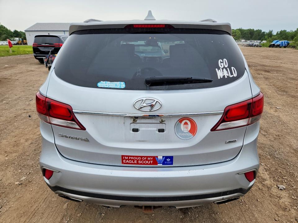 2018 Hyundai Santa fe VIN KM8SMDHF7JU271947 COPART salvage auction — FRONT END, Oh - Cert Of Title-Salvage, sold $1,850 on 2026-07-13 (photo 6)