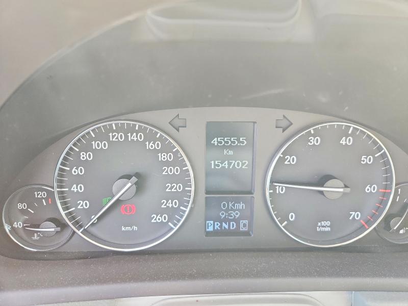 2005 Mercedes-benz C class VIN WDBRF81J65F686141 COPART salvage auction — FRAME DAMAGE, AB - BOS - SALVAGE, sold $325 on 2026-07-23 (photo 9)