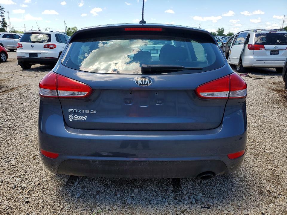 2016 Kia VIN KNAFK5A87G5635524 COPART salvage auction — FRONT END, Ia - Cert Of Title-Salvage Title, sold $80 on 2026-07-29 (photo 6)
