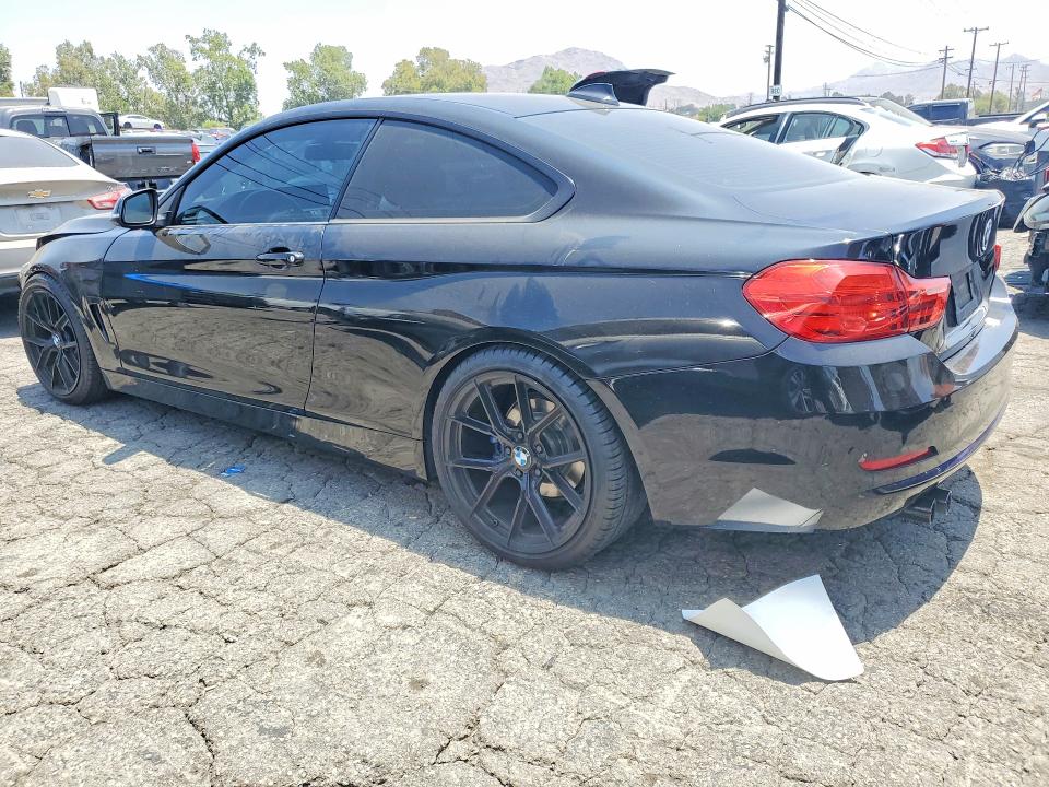 2014 BMW 4er VIN WBA3N7C55EF719065 COPART salvage auction — FRONT END, Ca - Salvage Certificate, sold $1,450 on 2026-07-02 (photo 2)