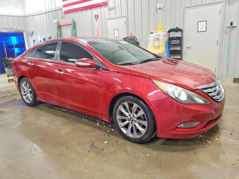 2012 Hyundai Sonata VIN 5NPEC4AB7CH464706 COPART salvage auction — FRONT END, Ok - Certificate Of Title, sold $1,000 on 2026-07-17 (photo 4)