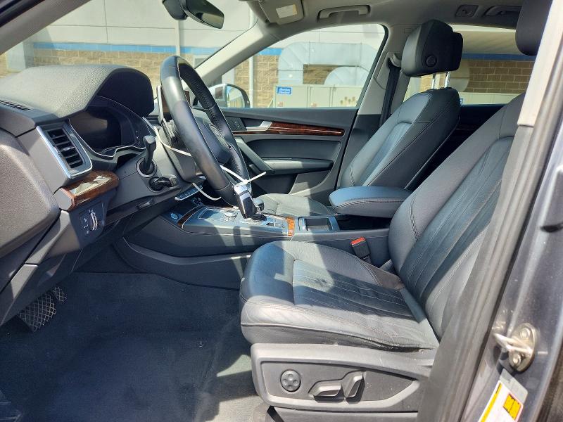 2018 Audi Q5 VIN WA1BNAFY6J2053024 COPART salvage auction — Burn Engine, CT - CERT OF TITLE-SALVAGE, sold $6,000 on 2026-07-14 (photo 7)