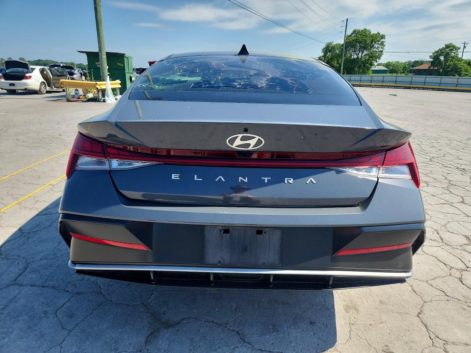 2024 Hyundai Elantra VIN KMHLS4DG5RU688973 COPART salvage auction — FRONT END, Tn - Salvage Certificate, sold $8,100 on 2026-07-20 (photo 6)