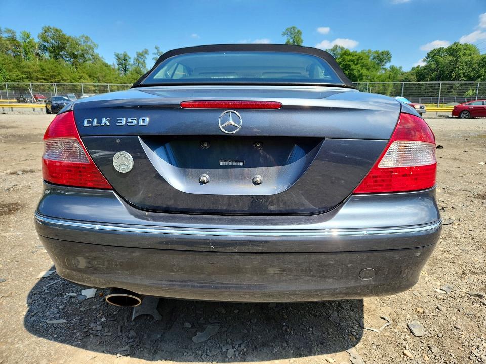 2008 Mercedes-benz Clk-class VIN WDBTK56F28F249505 COPART salvage auction — MINOR DENT/SCRATCHES, Va - Certificate Of Title, sold $1,450 on 2026-07-07 (photo 6)