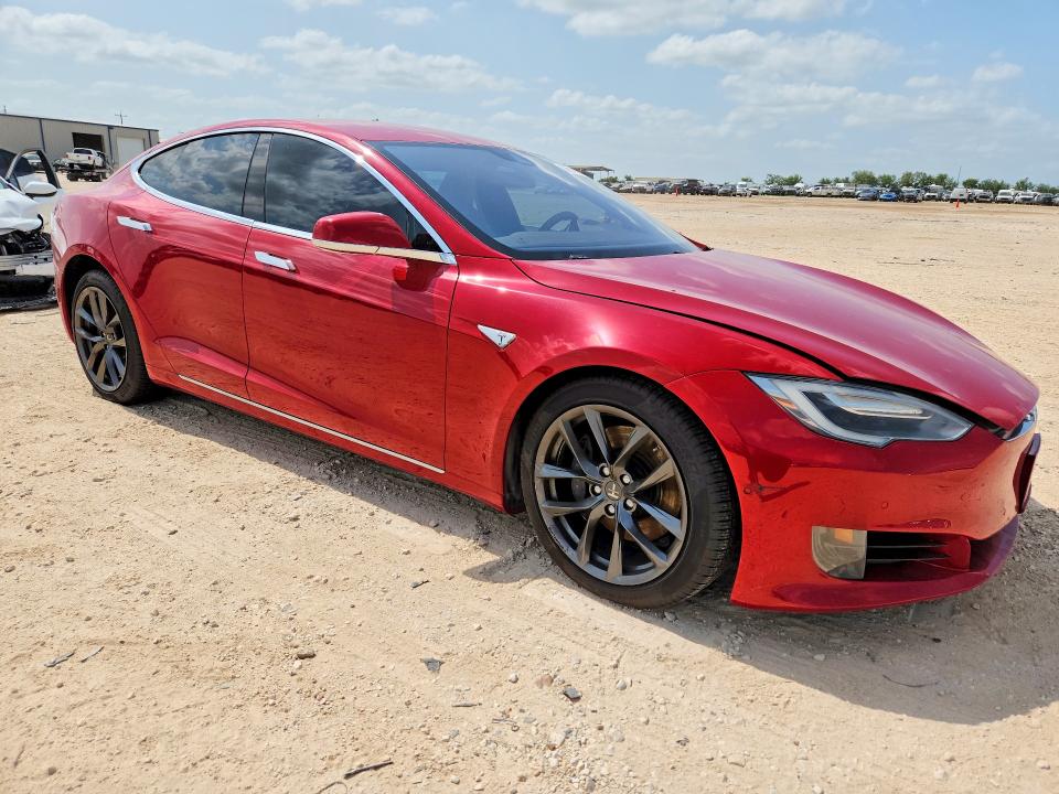 2016 Tesla VIN 5YJSA1E25GF155208 COPART salvage auction — FRONT END, Tx - Salvage Vehicle Title, sold $5,200 on 2026-07-02 (photo 4)