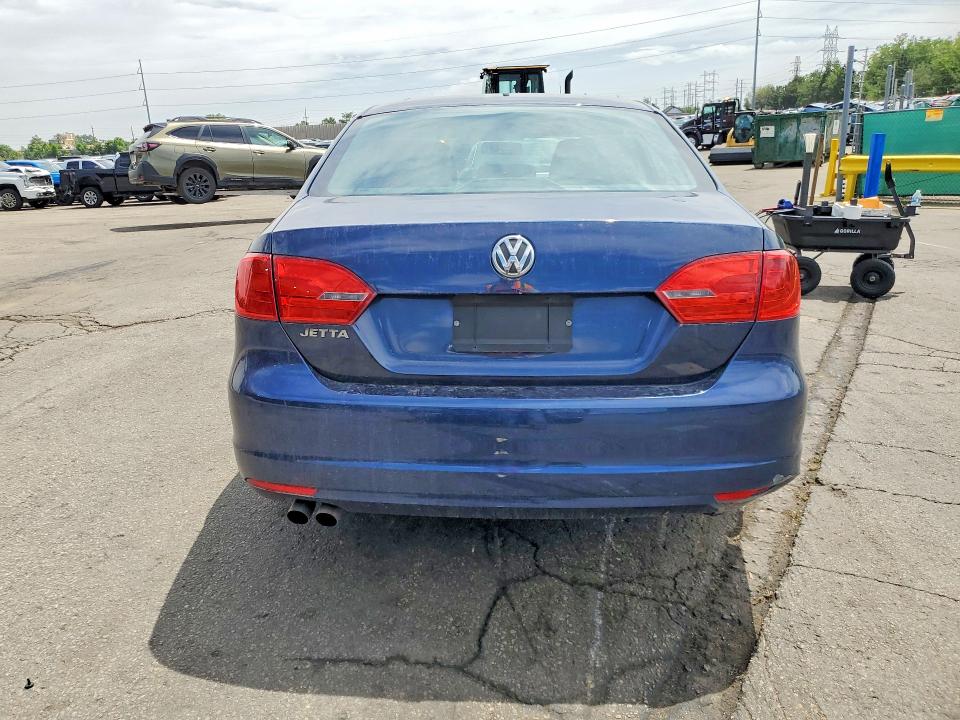 2014 Volkswagen Jetta VIN 3VW2K7AJ8EM398577 COPART salvage auction — HAIL, Co - Certificate Of Title, sold $1,750 on 2026-07-02 (photo 6)