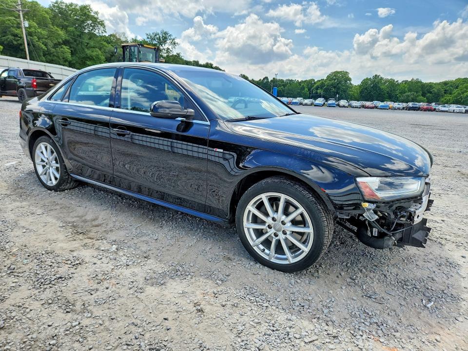 2014 Audi A4 VIN WAUFFAFL9EN033943 COPART salvage auction — FRONT END, Nc - Salvage Certificate Of Title, sold $3,000 on 2026-07-22 (photo 4)