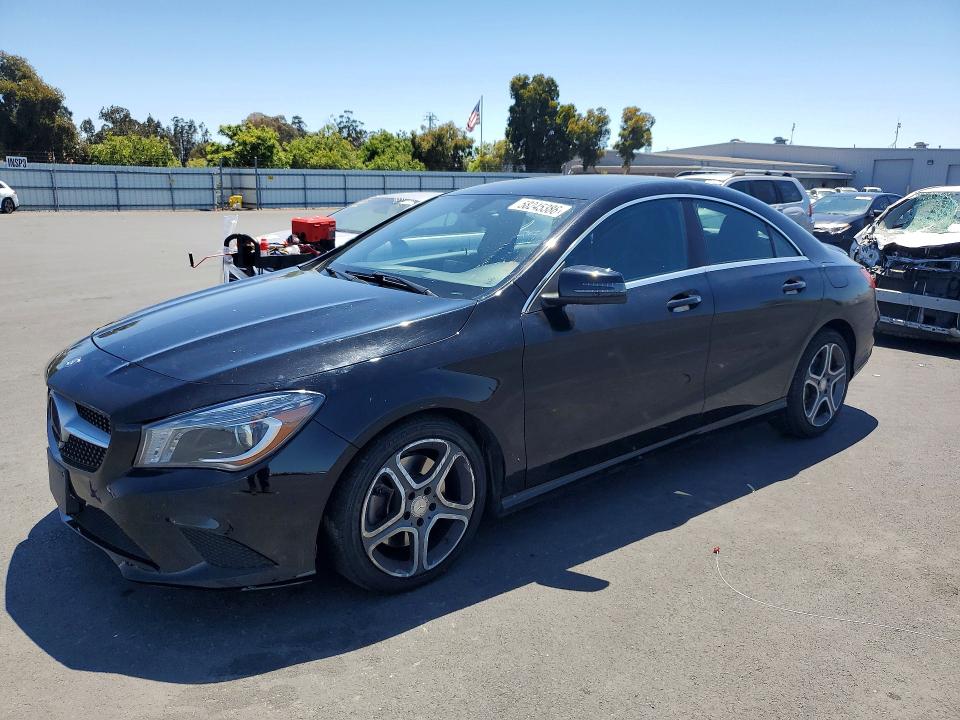 2014 Mercedes-benz Cla-class VIN WDDSJ4GB7EN141202 COPART salvage auction — MECHANICAL, Ca - Salvage Certificate, sold $1,750 on 2026-07-15 (photo 1)