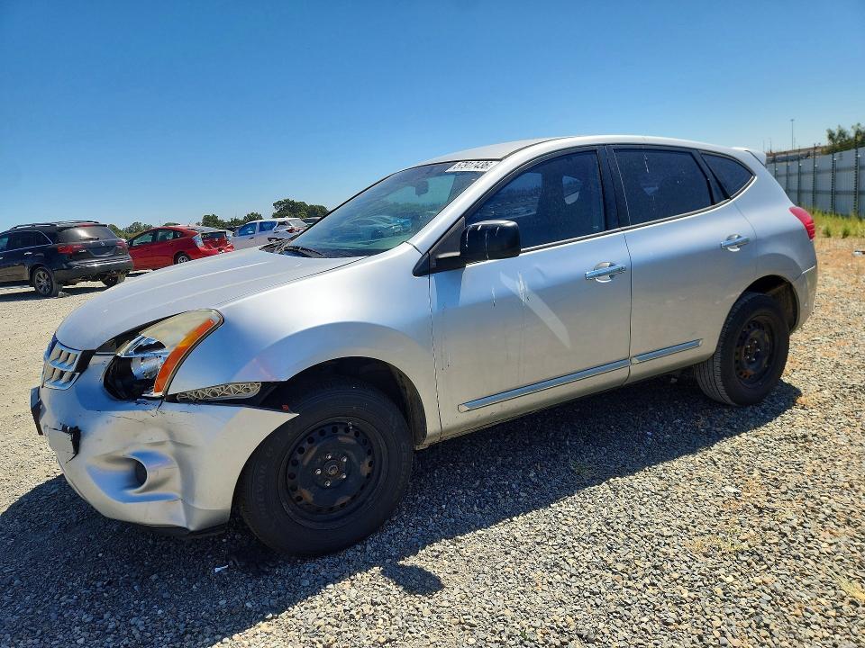 2013 Nissan Rogue VIN JN8AS5MV6DW603723 COPART salvage auction — FRONT END, Ca - Salvage Certificate, sold $225 on 2026-07-02 (photo 1)