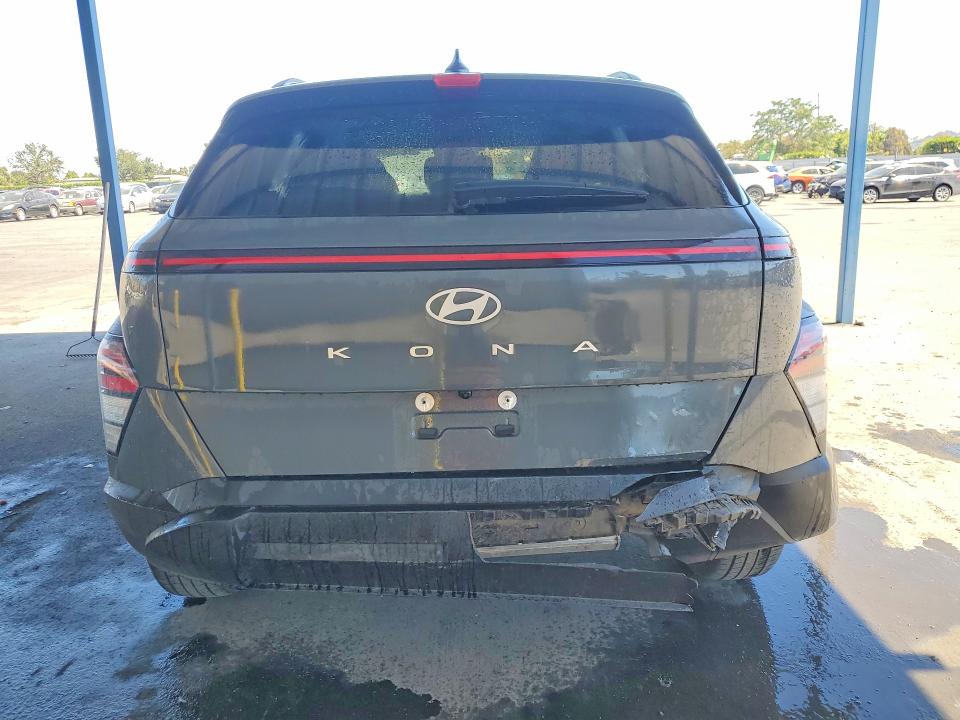 2025 Hyundai Kona VIN KM8HB3AB8SU338588 COPART salvage auction — UNDERCARRIAGE, TX - CERTIFICATE OF TITLE (P), sold $375 on 2026-07-08 (photo 6)
