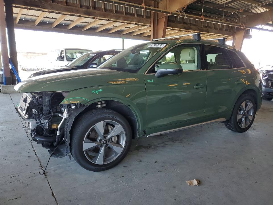 2023 Audi Q5 VIN WA1BBBFY9P2081343 COPART salvage auction — FRONT END, CA - SALVAGE CERTIFICATE, sold $18,000 on 2026-07-13 (photo 1)