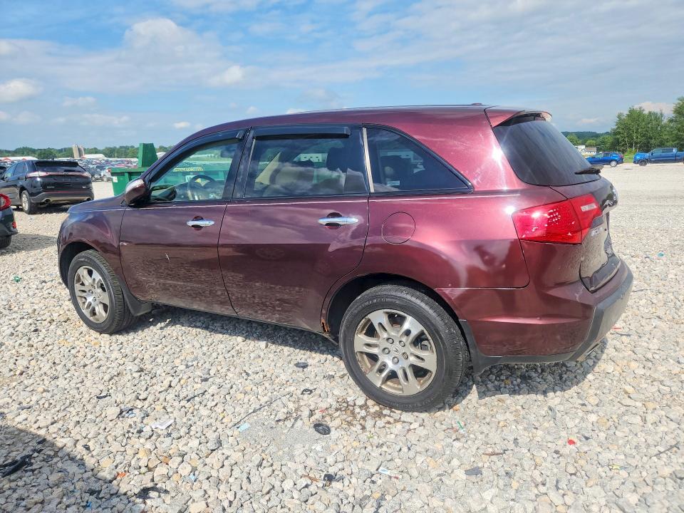 2009 Acura Mdx VIN 2HNYD28689H519604 COPART salvage auction — REAR END, Mi - Certificate Of Title, sold $875 on 2026-07-09 (photo 2)