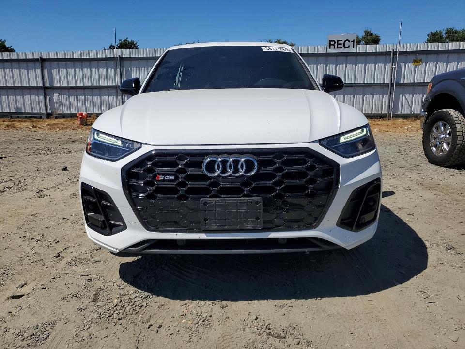 2021 Audi Sq5 VIN WA124AFY3M2083217 COPART salvage auction — SIDE, CA - SALVAGE CERTIFICATE, sold $17,000 on 2026-07-28 (photo 5)