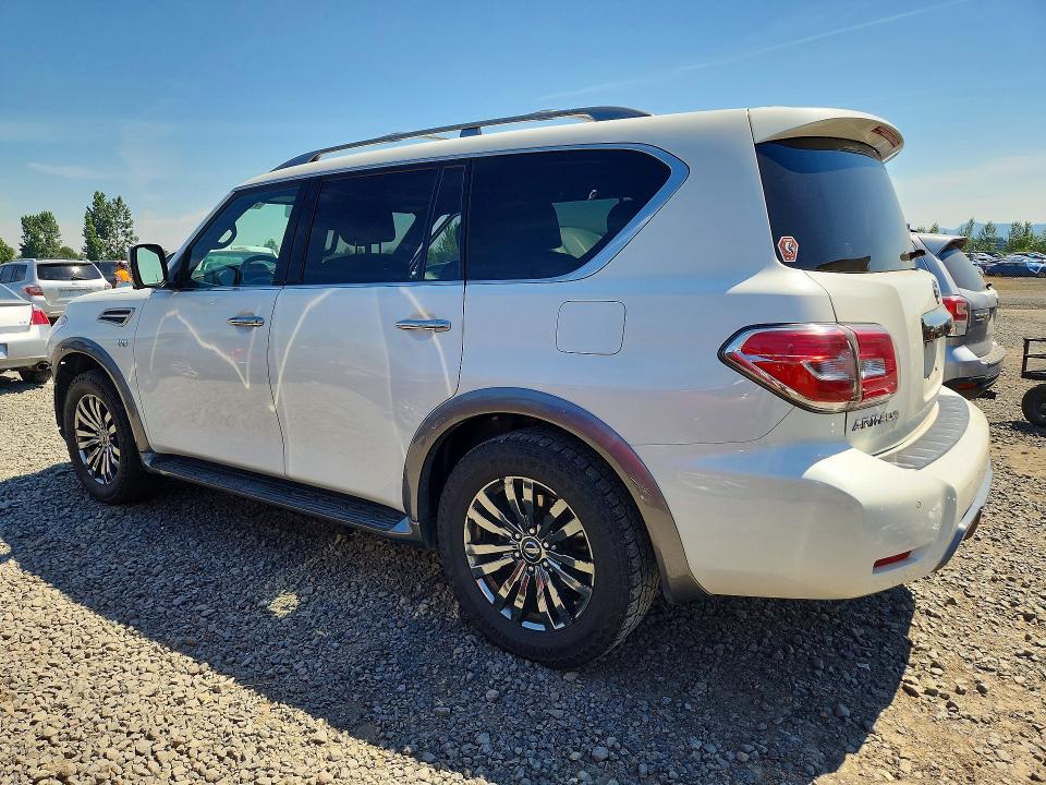 2018 Nissan Armada VIN JN8AY2NE7J9733628 COPART salvage auction — SIDE, Or - Salvage Title Certificate, sold $1,800 on 2026-07-21 (photo 2)