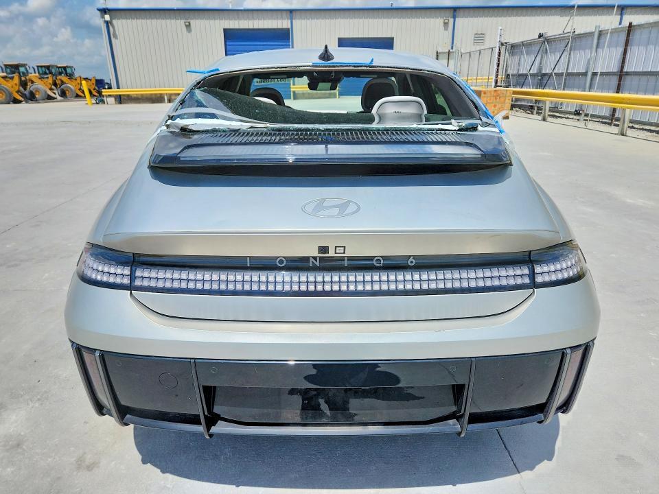 2024 Hyundai Ioniq 6 VIN KMHM34AA6RA075196 COPART salvage auction — FRONT END, Tx - Salvage Vehicle Title, sold $8,300 on 2026-07-28 (photo 6)