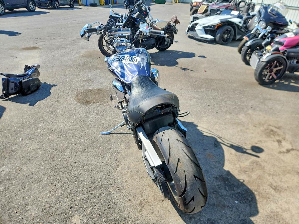 2007 Yamaha Xv VIN JYAVP19E67A004513 COPART salvage auction — REAR END, Nj - Cert Of Title-Salvage, sold $500 on 2026-07-30 (photo 4)