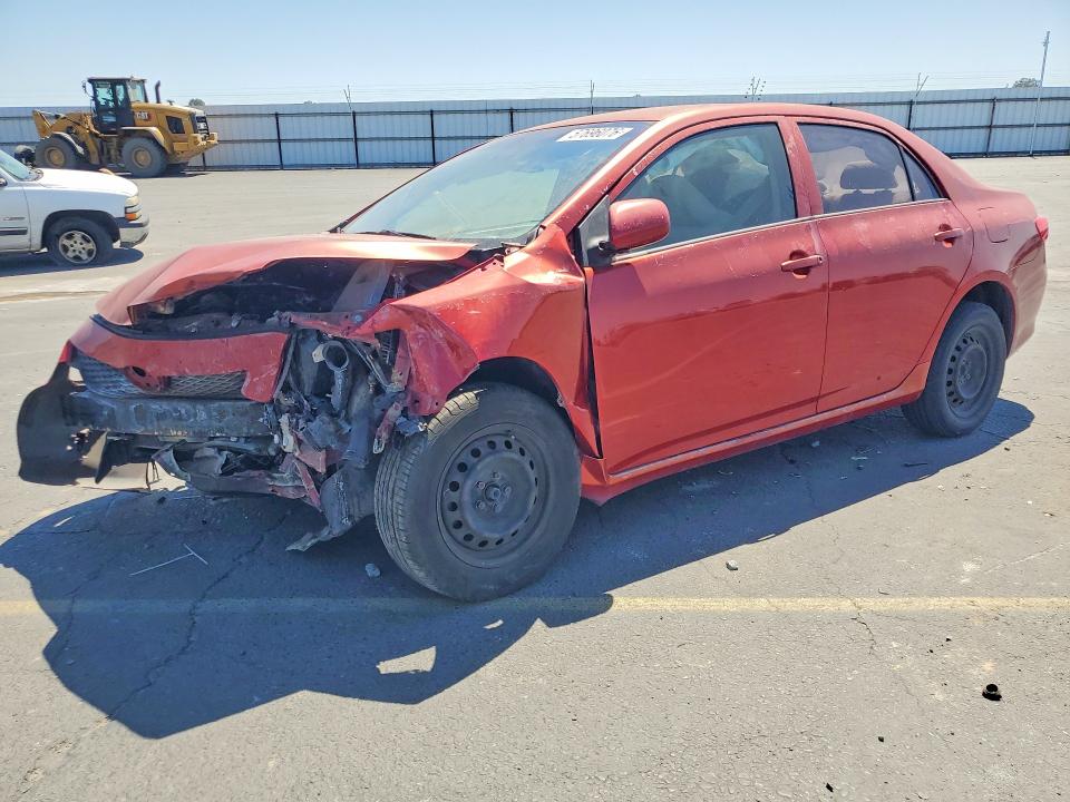 2009 Toyota Corolla VIN JTDBL40E099045757 COPART salvage auction — FRONT END, Ca - Salvage Certificate, sold $800 on 2026-07-09 (photo 1)