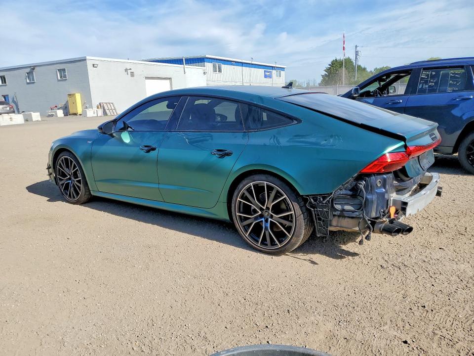 2021 Audi A7 VIN WAUV2AF23MN104468 COPART salvage auction — REAR END, On - Permit Salvage, sold $27,000 on 2026-08-25 (photo 2)
