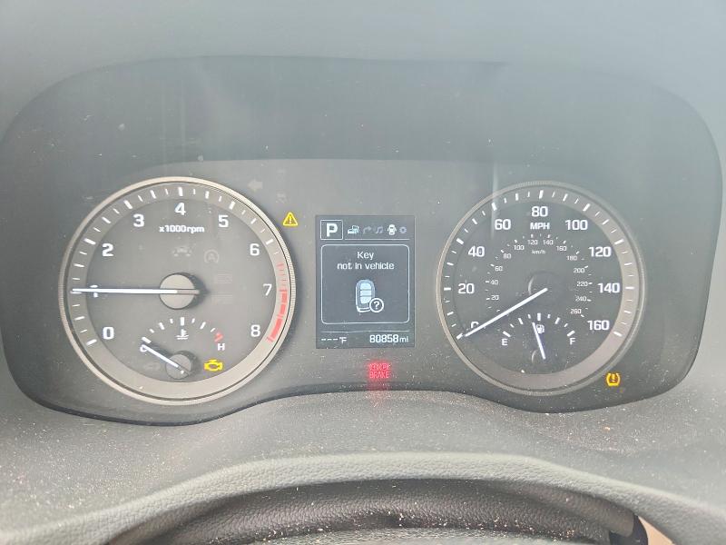 2018 Hyundai Tucson VIN KM8J3CA46JU623370 COPART salvage auction — FRONT END, Ct - Certificate Of Title, sold $5,000 on 2026-07-09 (photo 9)