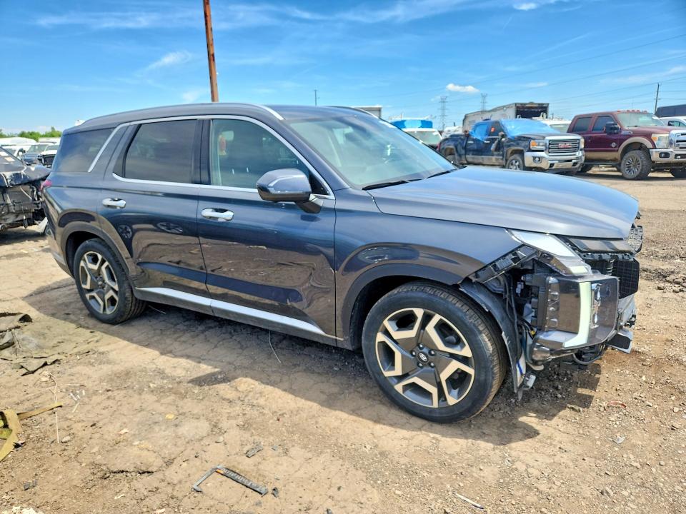 2024 Hyundai VIN KM8R4DGE2RU744544 COPART salvage auction — UNDERCARRIAGE, Oh - Cert Of Title-Flood History, sold $13,400 on 2026-07-24 (photo 4)