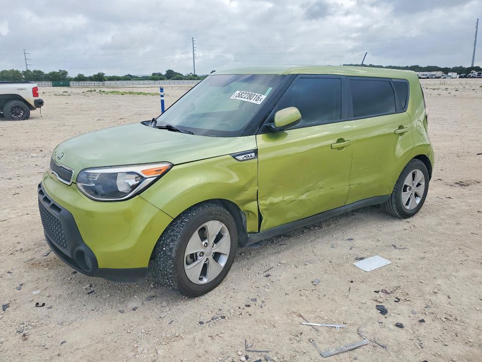 2016 Kia VIN KNDJN2A22G7866687 COPART salvage auction — SIDE, Tx - Salvage Vehicle Title, sold $1,700 on 2026-07-23 (photo 1)