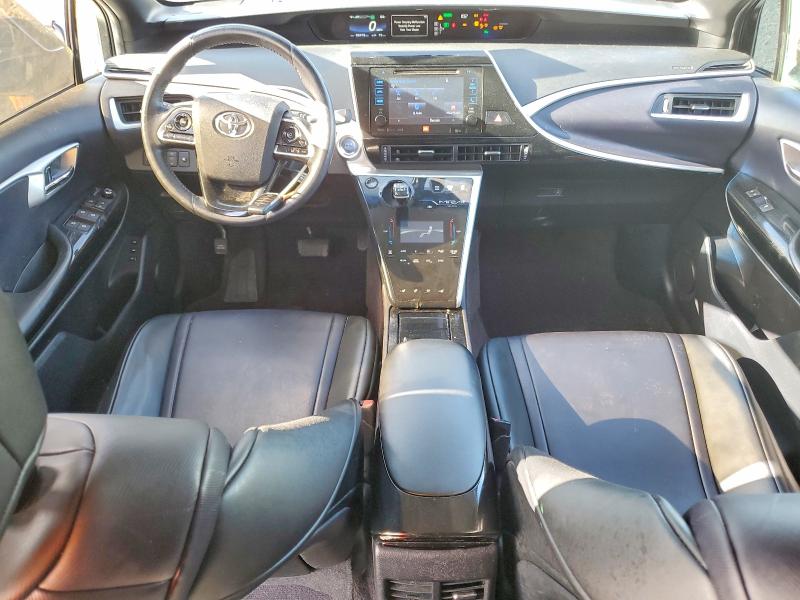 2016 Toyota Mirai VIN JTDBVRBD9GA000565 COPART salvage auction — FRONT END, Ca - Dis/Dlr/Exp Lien Papers-Salv, sold $525 on 2026-07-20 (photo 8)