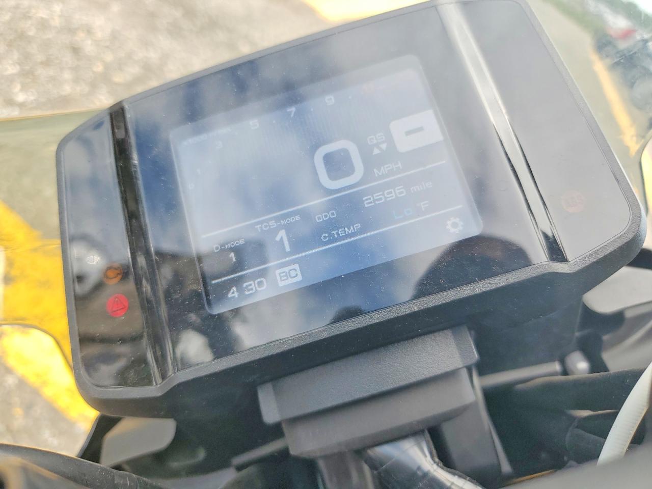 2023 Yamaha MT09 VIN JYARN72E7PA001348 COPART salvage auction — Side, PA - CERTIFICATE OF SALVAGE, sold $2,650 on 2026-07-09 (photo 7)