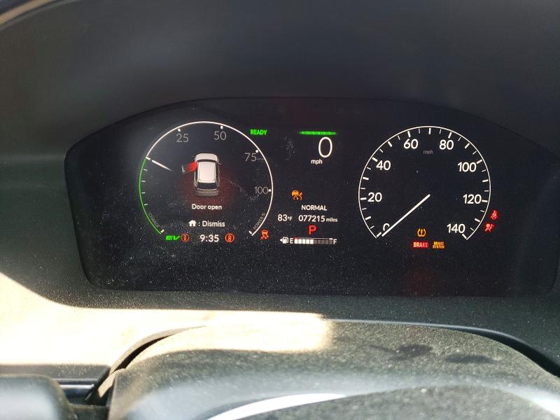 2023 Honda Cr-v VIN 7FARS6H54PE027934 COPART salvage auction — FRONT END, Ny - Cert Of Title-Salvage, sold $11,200 on 2026-07-24 (photo 9)