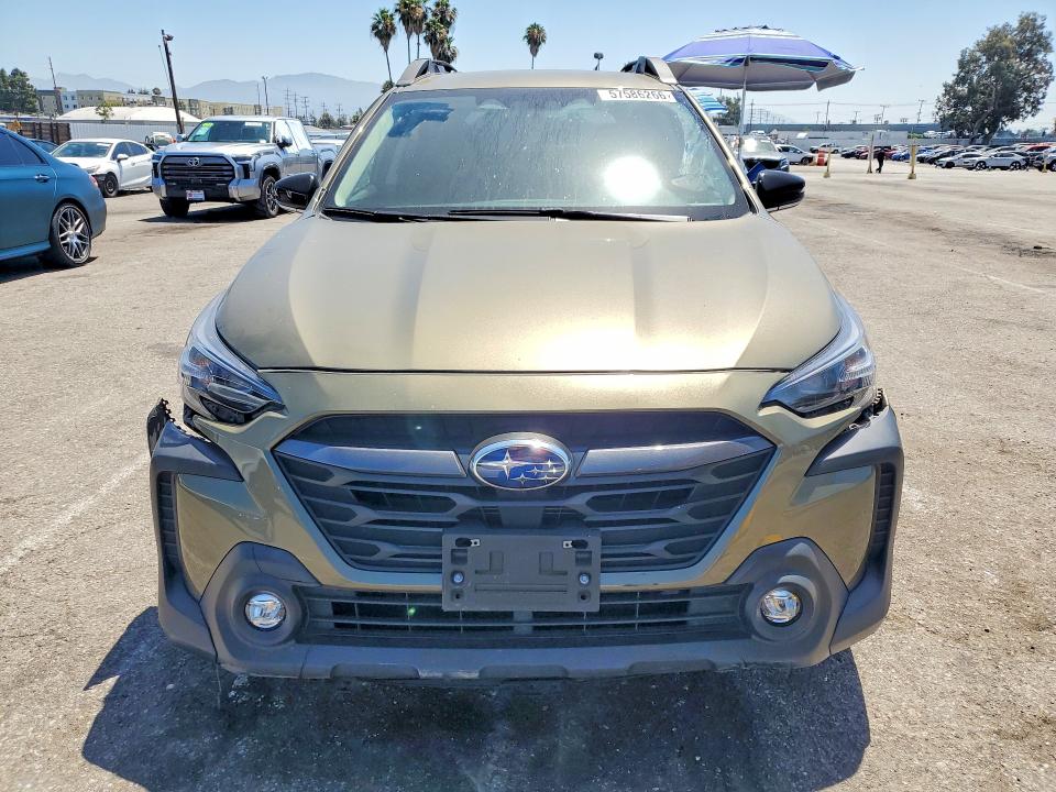 2025 Subaru Outback VIN 4S4BTACC6S3176916 COPART salvage auction — FRONT END, Salvage Title, sold $7,200 on 2026-08-21 (photo 9)