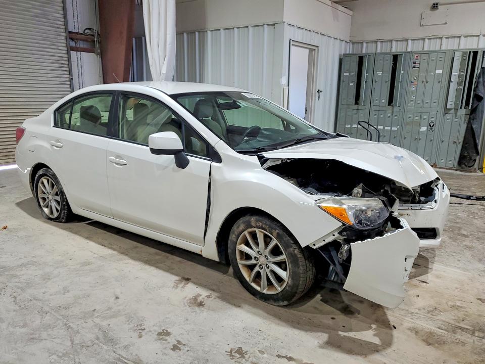 2014 Subaru Impreza VIN JF1GJAC60EH012892 COPART salvage auction — FRONT END, Ny - Mv-907A Salvage Certificate, sold $225 on 2026-07-13 (photo 4)