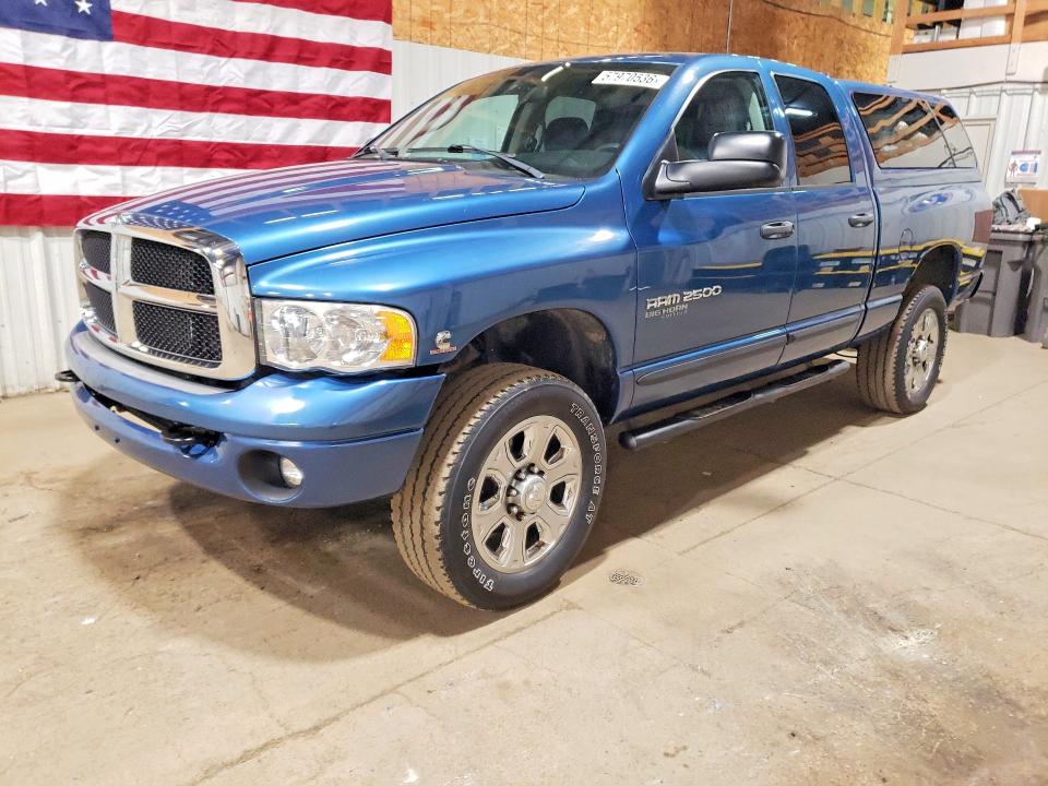 2005 Dodge Ram 2500 VIN 3D7KS28C75G861732 COPART salvage auction — MINOR DENT/SCRATCHES, Ak - Certificate Of Vehicle Title, sold $17,700 on 2026-07-03 (photo 1)