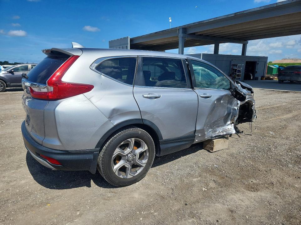 2019 Honda Cr-v VIN 7FARW1H87KE021748 COPART salvage auction — FRONT END, Fl - Cert Of Title Slvg Rebuildable, sold $3,850 on 2026-07-30 (photo 3)