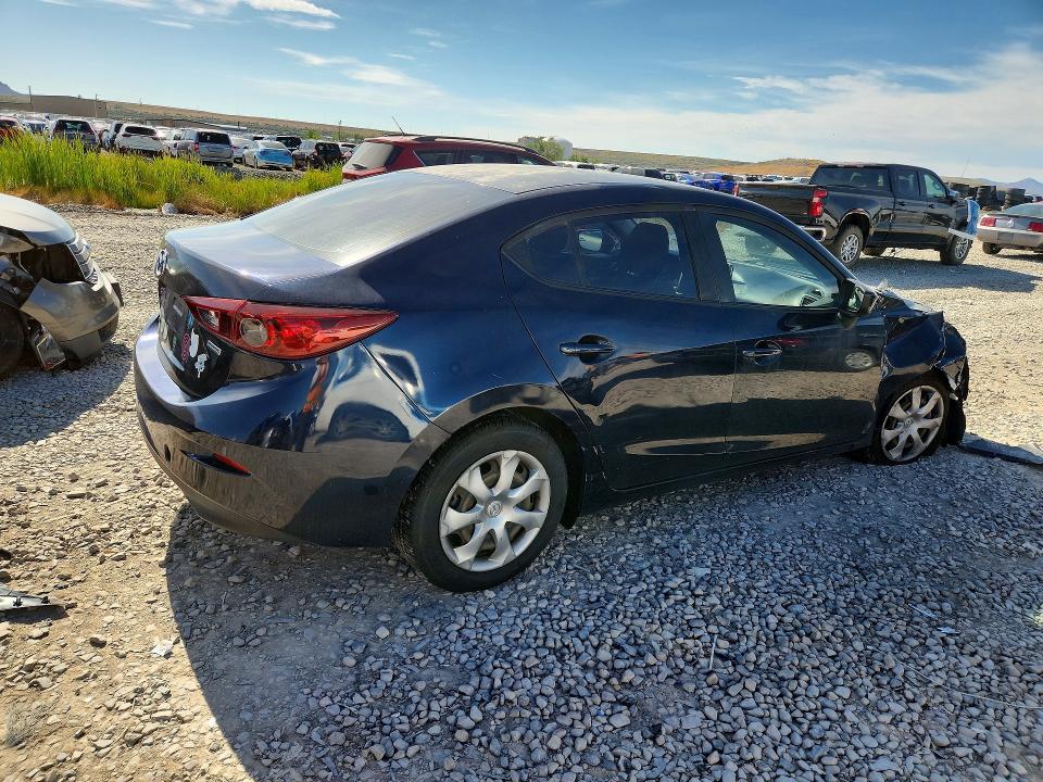 2016 Mazda 3 VIN JM1BM1T75G1307132 COPART salvage auction — FRONT END, Ut - Salvage Certificate, sold $475 on 2026-07-28 (photo 3)