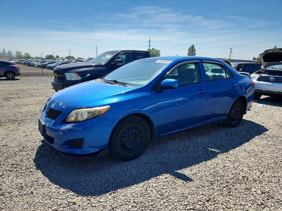 2010 Toyota Corolla VIN JTDBU4EE7AJ081566 COPART salvage auction — FRONT END, Or - Certificate Of Title (P), sold $975 on 2026-08-01 (photo 1)
