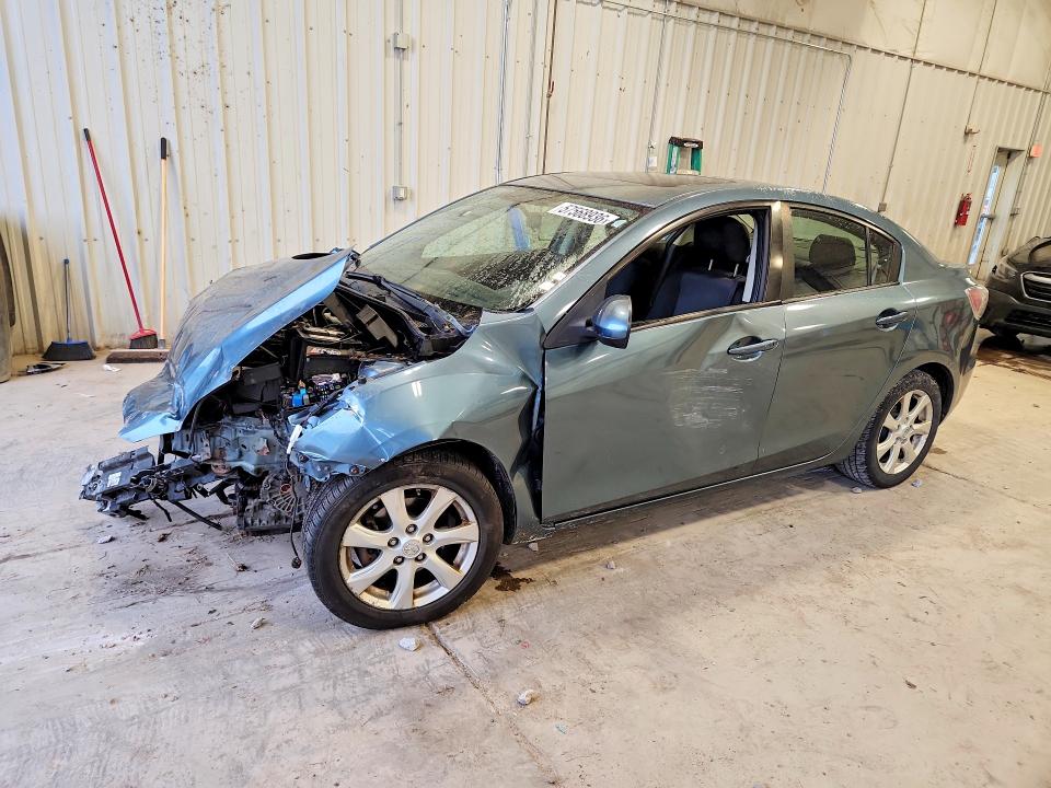 2010 Mazda 3 VIN JM1BL1SF6A1164971 COPART salvage auction — FRONT END, WI - JUNKED VEHICLE BILL OF SALE, sold $325 on 2026-07-20 (photo 1)
