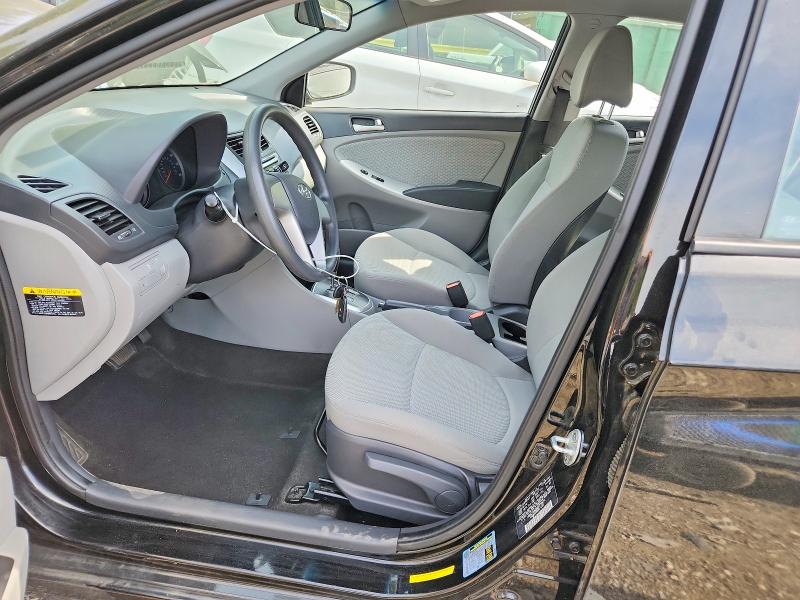 2014 Hyundai Accent VIN KMHCT4AE0EU778414 COPART salvage auction — FRONT END, Md - Cert Of Salvage < 75% Damage, sold $950 on 2026-07-10 (photo 7)