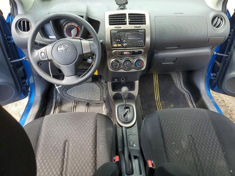 2013 Scion Xd VIN JTKKUPB47D1032684 COPART salvage auction — FRONT END, Vt - Cert Of Title-Salvage Vehicle, sold $1,750 on 2026-07-27 (photo 8)