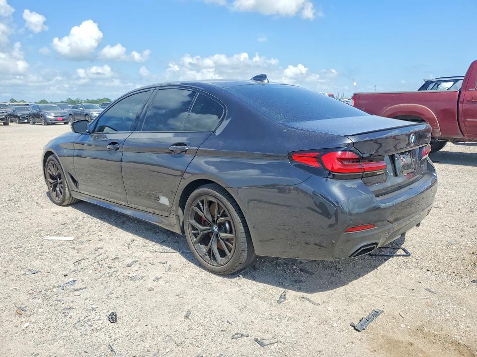 2023 BMW 5er VIN WBA53BJ04PWY03101 COPART salvage auction — WATER/FLOOD, TX - SALVAGE TITLE-FLOOD DAMAGE, sold $15,700 on 2026-07-30 (photo 2)