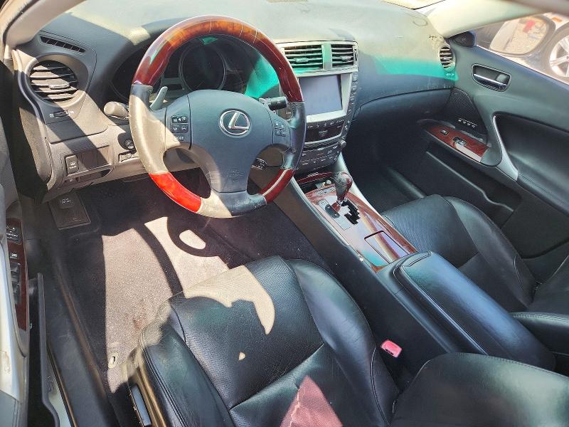 2006 Lexus Is VIN JTHBE262465007770 COPART salvage auction — FRONT END, Tx - Salvage Vehicle Title, sold $225 on 2026-07-28 (photo 8)