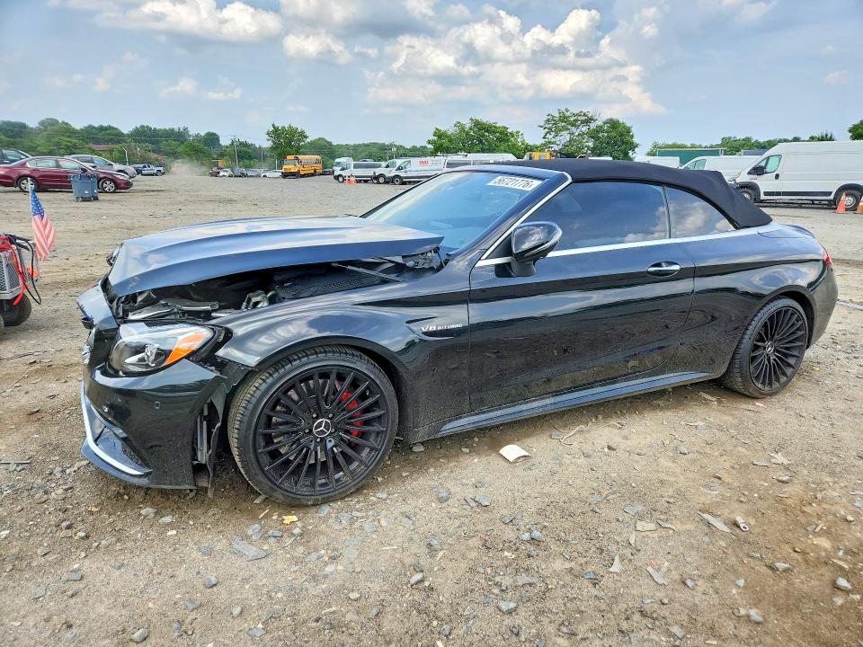 2017 Mercedes-benz VIN WDDWK8GB6HF512547 COPART salvage auction — FRONT END, MD - CERT OF SALVAGE > 75% DAMAGE, sold $10,700 on 2026-08-06 (photo 1)