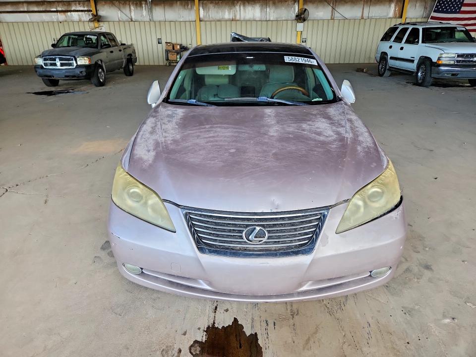 2007 Lexus Es 350 VIN JTHBJ46G372027143 COPART salvage auction — REAR END, AZ - CERT OF TITLE - SALVAGE, sold $575 on 2026-07-08 (photo 5)