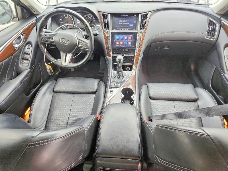 2019 Infiniti Q50 VIN JN1EV7AP5KM541152 COPART salvage auction — REAR END, AR - CERT OF TITLE-SALVAGE, sold $7,300 on 2026-07-27 (photo 8)