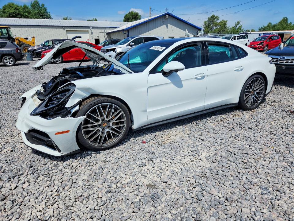 2025 Porsche Panamera VIN WP0AA2YA8SL011808 COPART salvage auction — FRONT END, Il - Salvage Certificate, sold $28,250 on 2026-08-12 (photo 1)