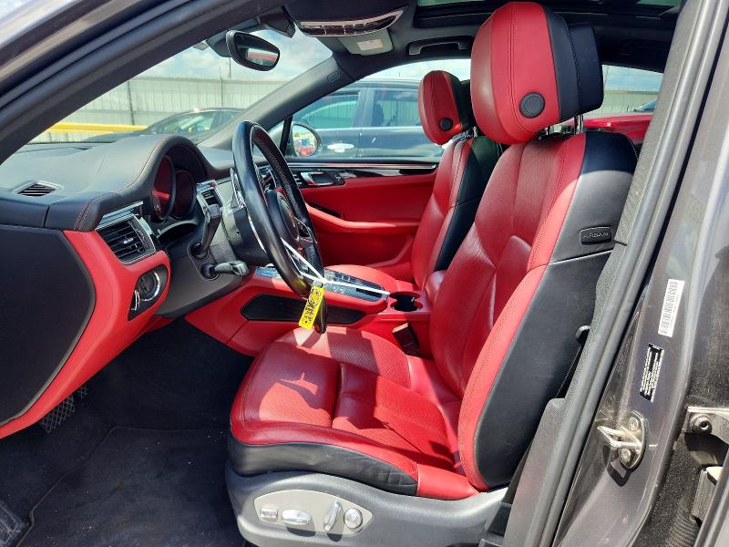2015 Porsche Macan VIN WP1AB2A58FLB68012 COPART salvage auction — FRONT END, Tx - Salvage Vehicle Title, sold $6,200 on 2026-07-10 (photo 7)