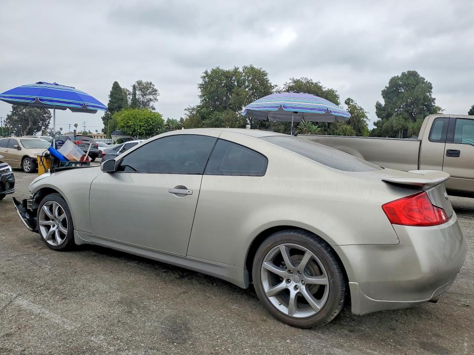 2004 Infiniti G35 VIN JNKCV54E04M814549 COPART salvage auction — FRONT END, Ca - Salvage Certificate, sold $575 on 2026-07-02 (photo 2)