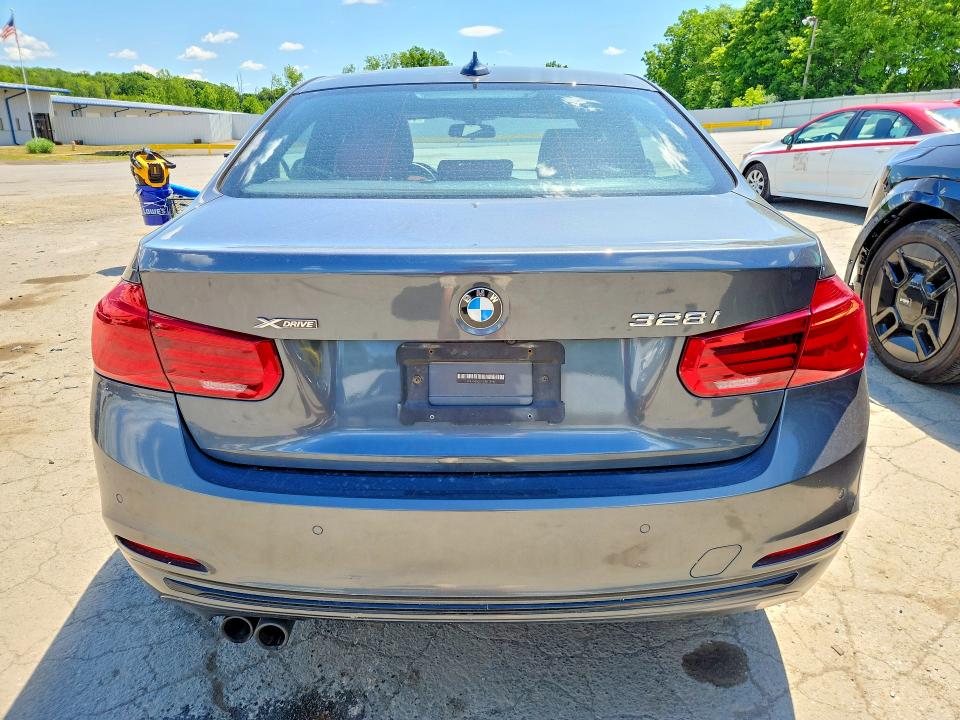 2016 BMW 3er VIN WBA8E3G5XGNT26910 COPART salvage auction — WATER/FLOOD, Ny - Mv907A-Flood Salvage, sold $3,800 on 2026-07-02 (photo 6)